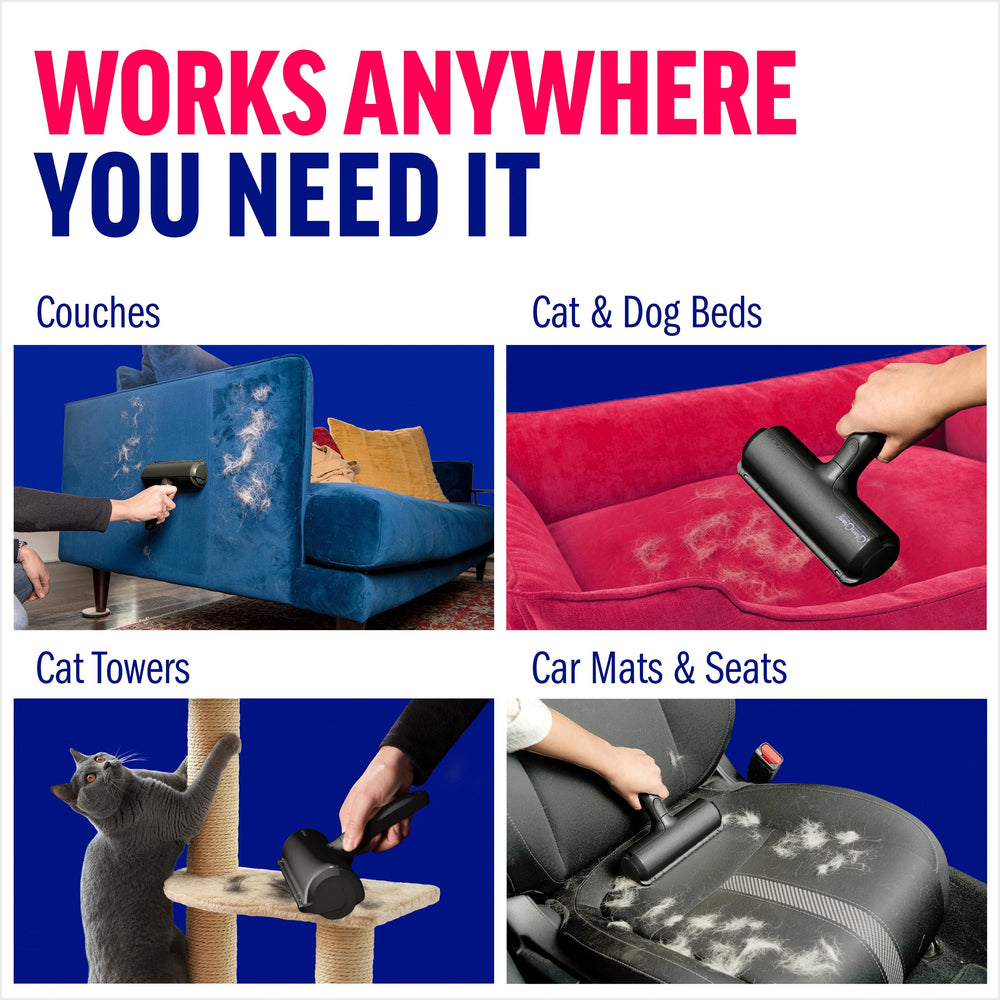 ChomChom Roller with dog design adds style and removes fur