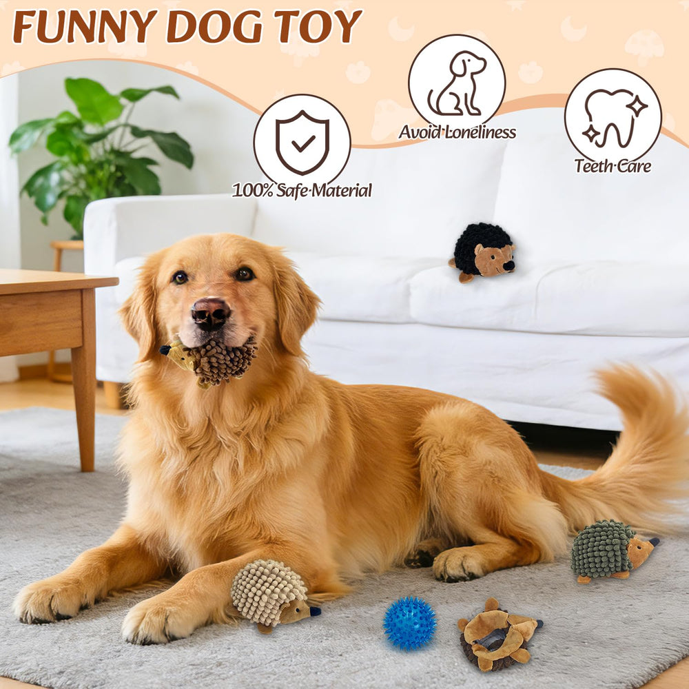 Chongqile lightweight hedgehog toy ideal for outdoor fetch and travel.