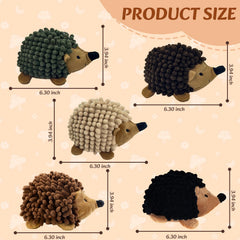 Chongqile soft chew hedgehog encourages gentle chewing and snuggle-worthy fun.