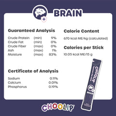Choolip Squeeze Vita Stick DHA and CoQ10 infusion supports daily cognitive wellness.