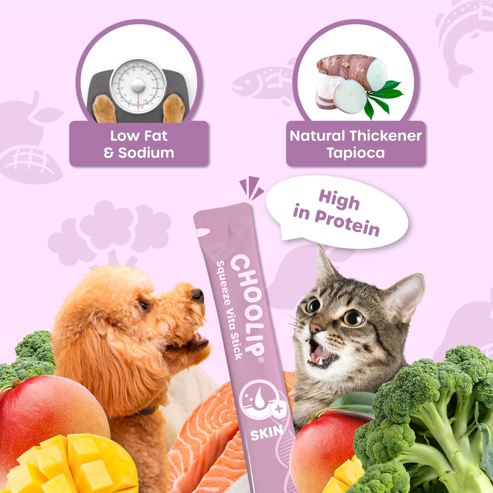 Choolip Squeeze Vita Stick puree is easy to feed as a topper.