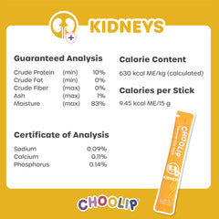 Choolip Squeeze Vita Stick grain-free formula designed for sensitive digestion.
