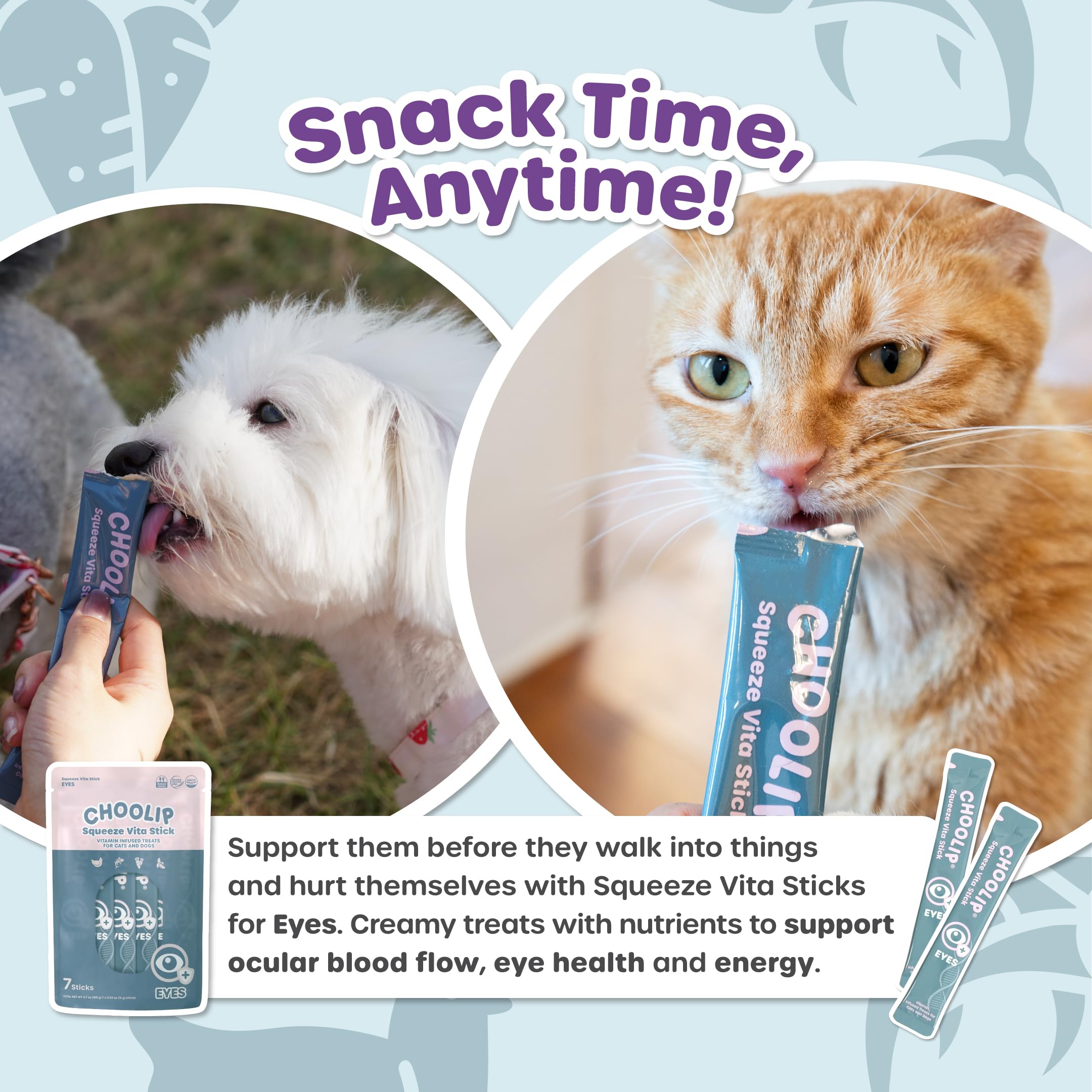 Choolip Squeeze Vita Stick grain-free recipe for gentle digestion
