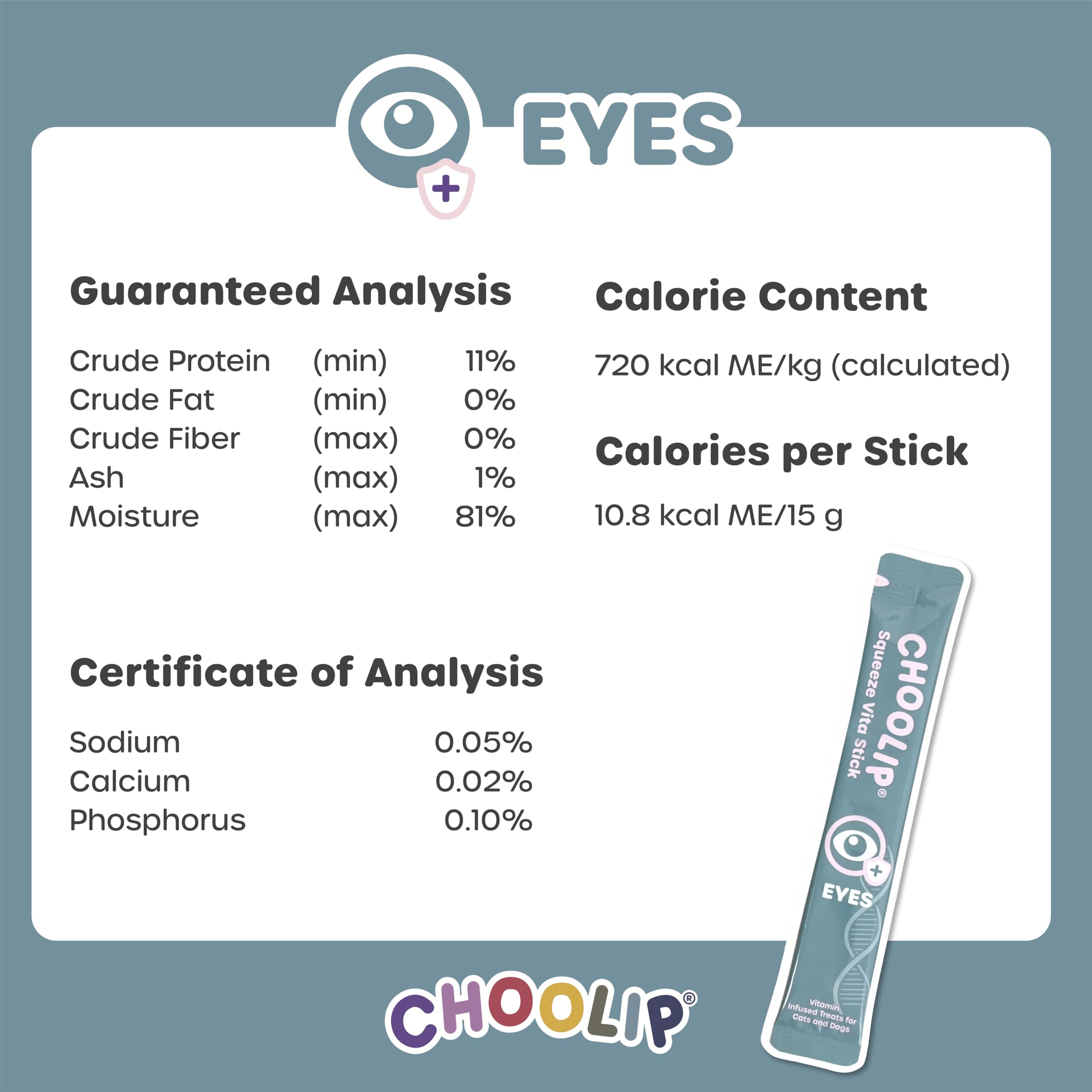 Choolip Squeeze Vita Stick lutein-grapeseed omega-3 blend for eyes