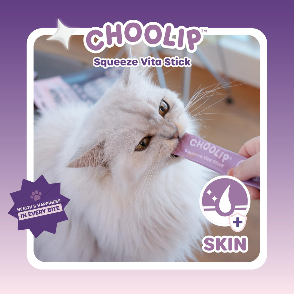 Choolip Squeeze Vita Stick suits picky eaters across breeds.