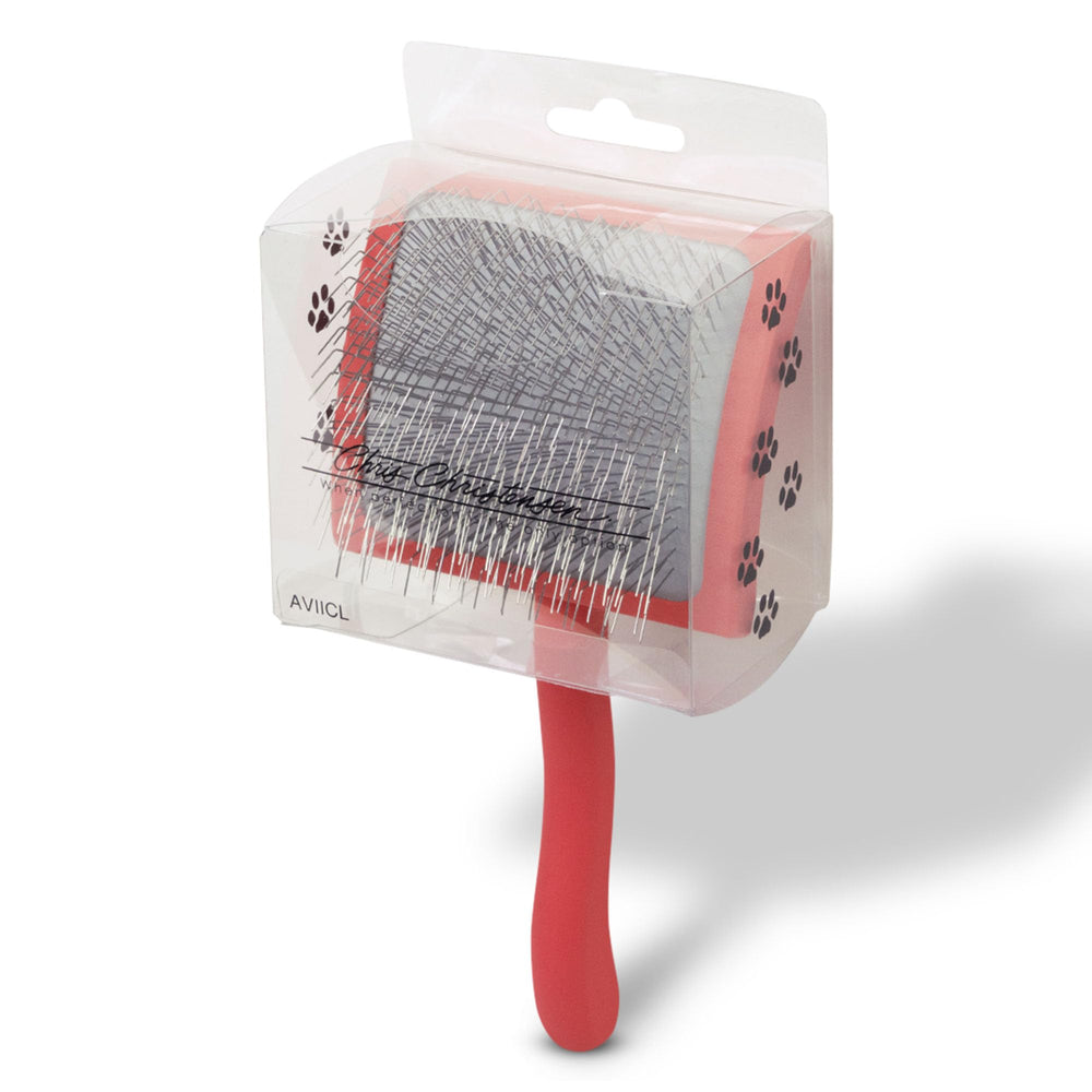 Professional-grade Big G Slicker Brush coral finishing touch on a doodle
