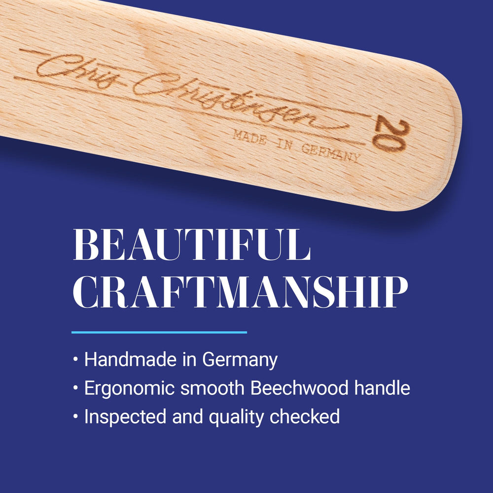 Ideal tool for daily grooming and show-day prep with the Chris Christensen brush.