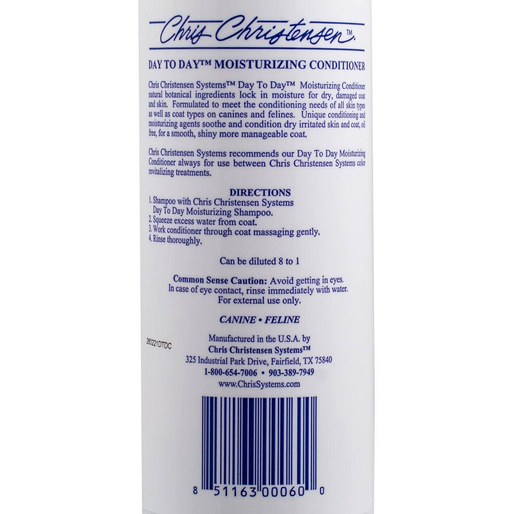 Chris Christensen Day to Day ultra-concentrated conditioner coat nourishment for all coat types