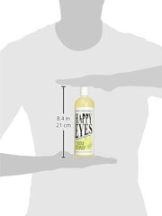 Chris Christensen Happy Eyes lather on coat demonstrates cleansing and conditioning