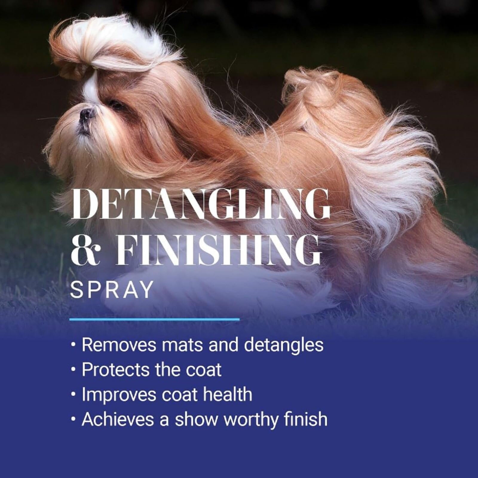 Ice on Ice finish spray bottle adds glide and shine