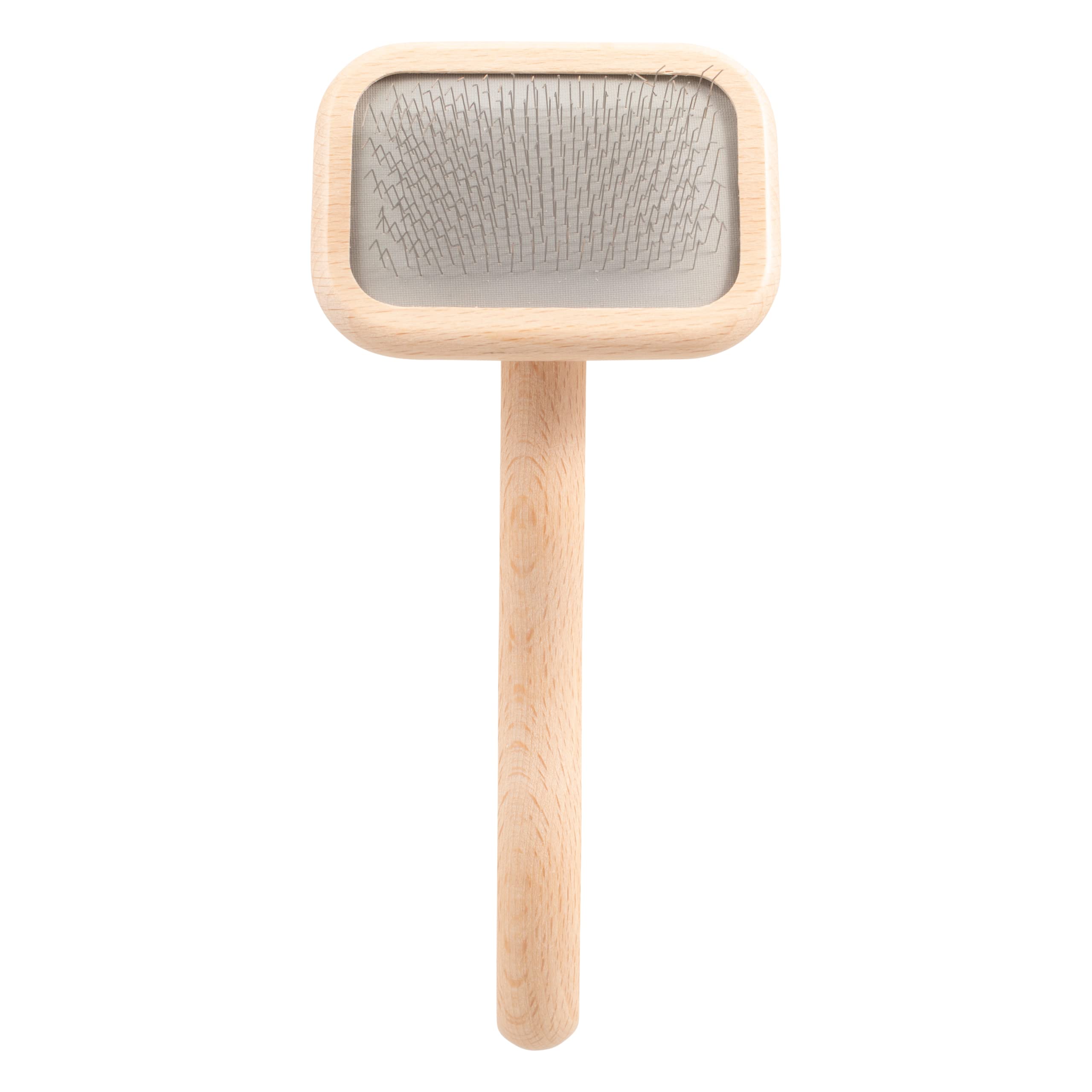 Chris Christensen Mark I Slicker Brush body with a compact, lightweight design for quick grooming.