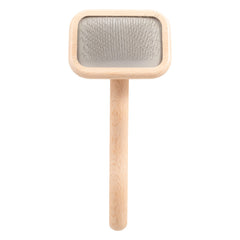 Chris Christensen Mark I Slicker Brush body with a compact, lightweight design for quick grooming.