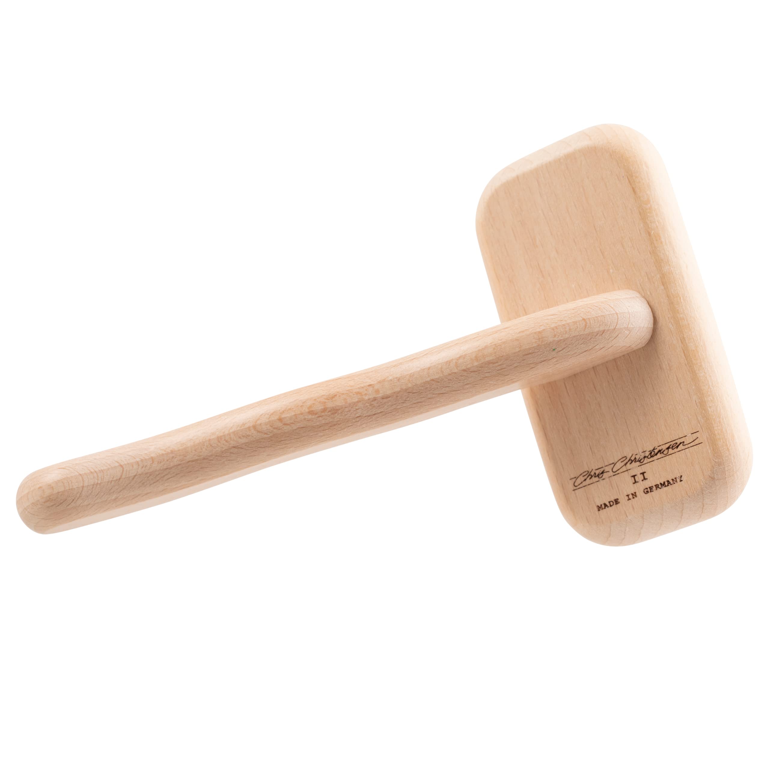 Chris Christensen Mark II Slicker Brush 12mm pins for gentle detangling on puppy coats.