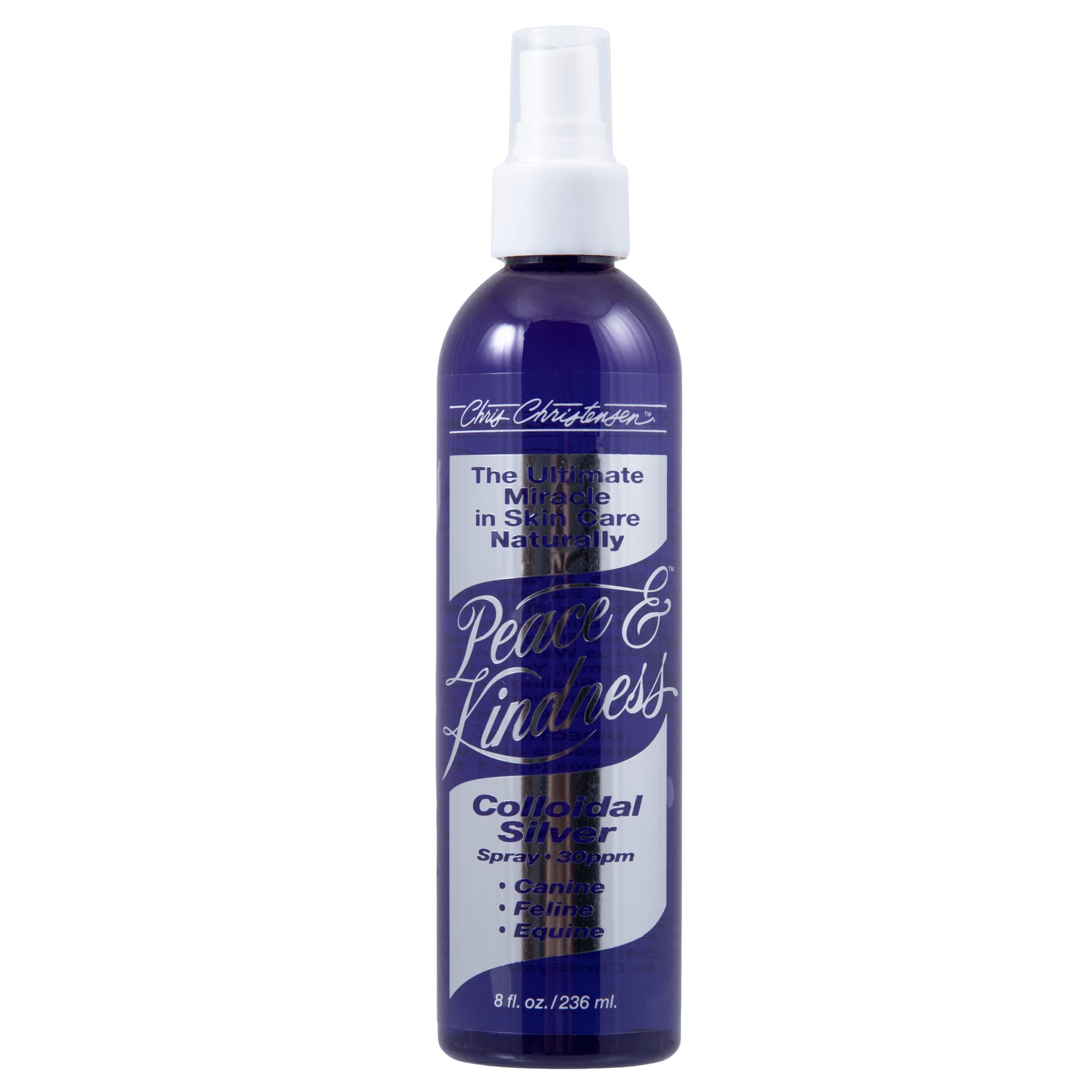 Chris Christensen Peace & Kindness spray bottle for easy topical care