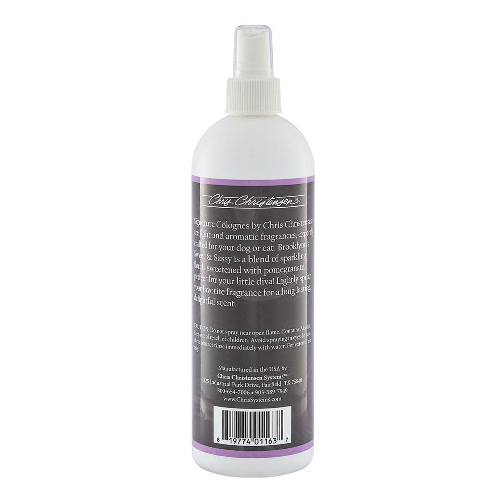 Brooklynn's Sweet & Sassy mist for quick pet spritz.