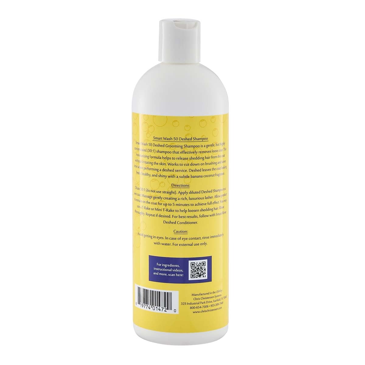 Close detail of SmartWash50 label highlighting USA-made quality for professional care