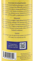 Moisturizing coat note showing conditioner-like benefits during washing