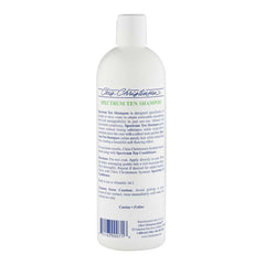 Spectrum Ten shampoo being diluted in a bowl for efficient grooming sessions.