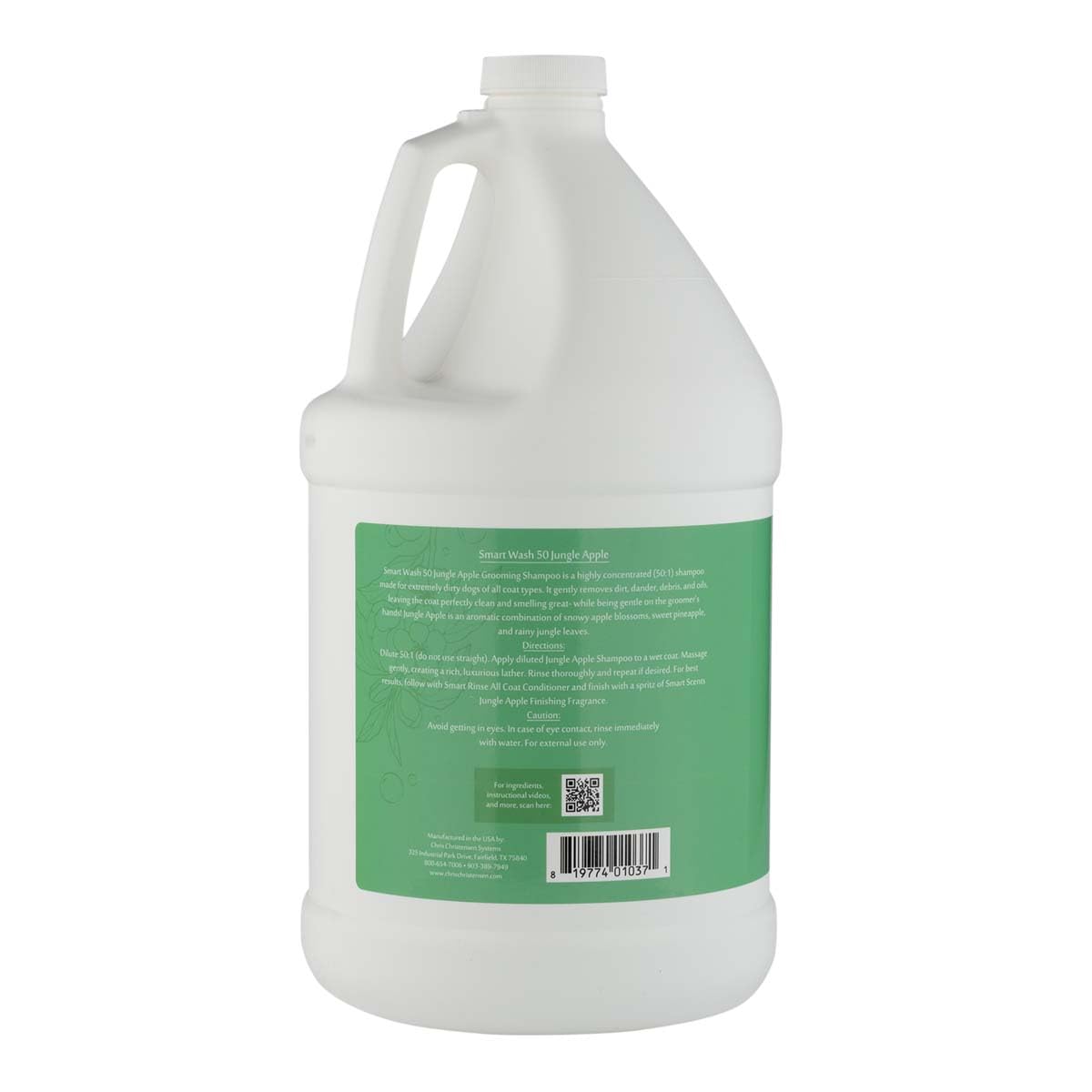 Chris Christensen SmartWash 50 Hydrating Chamomile bottle supports moisture balance.