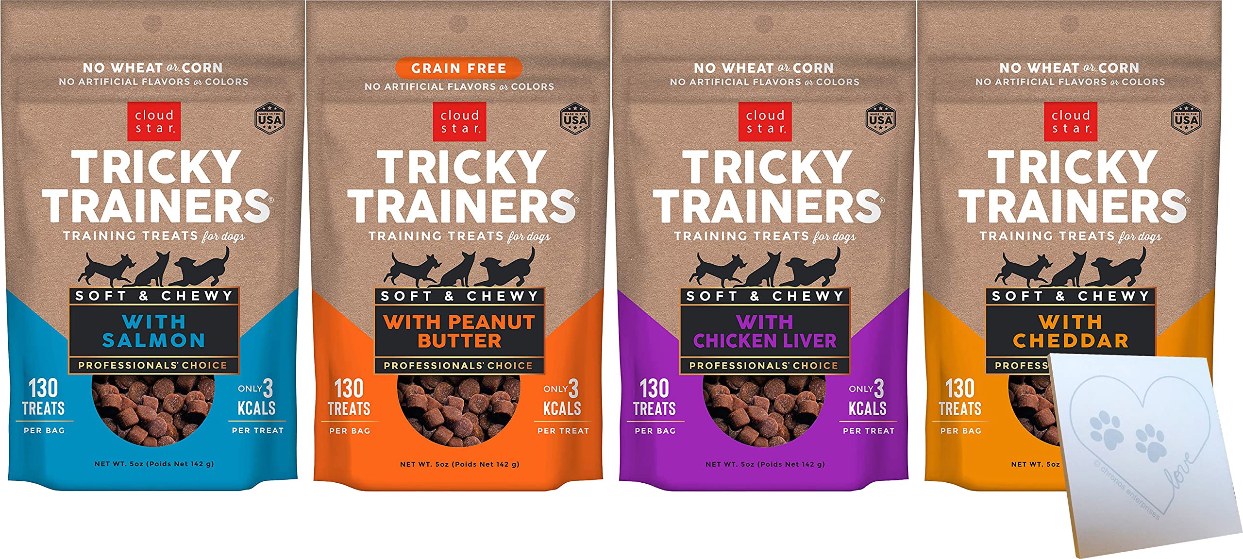 Cloud Star Tricky Trainers peanut butter 5oz – tasty training reward for positive cues