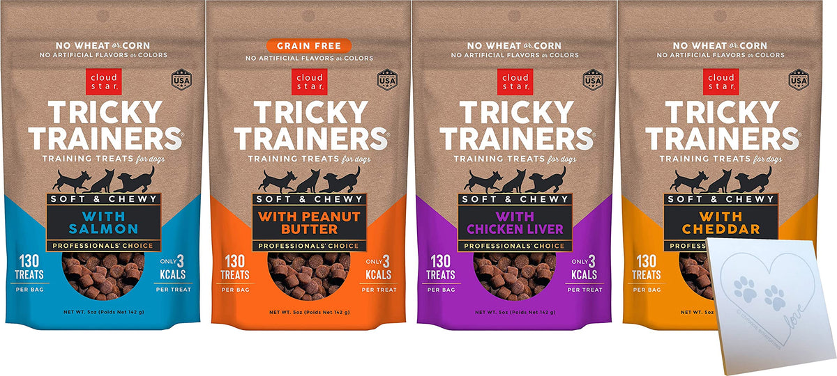 Cloud Star Tricky Trainers peanut butter 5oz – tasty training reward for positive cues