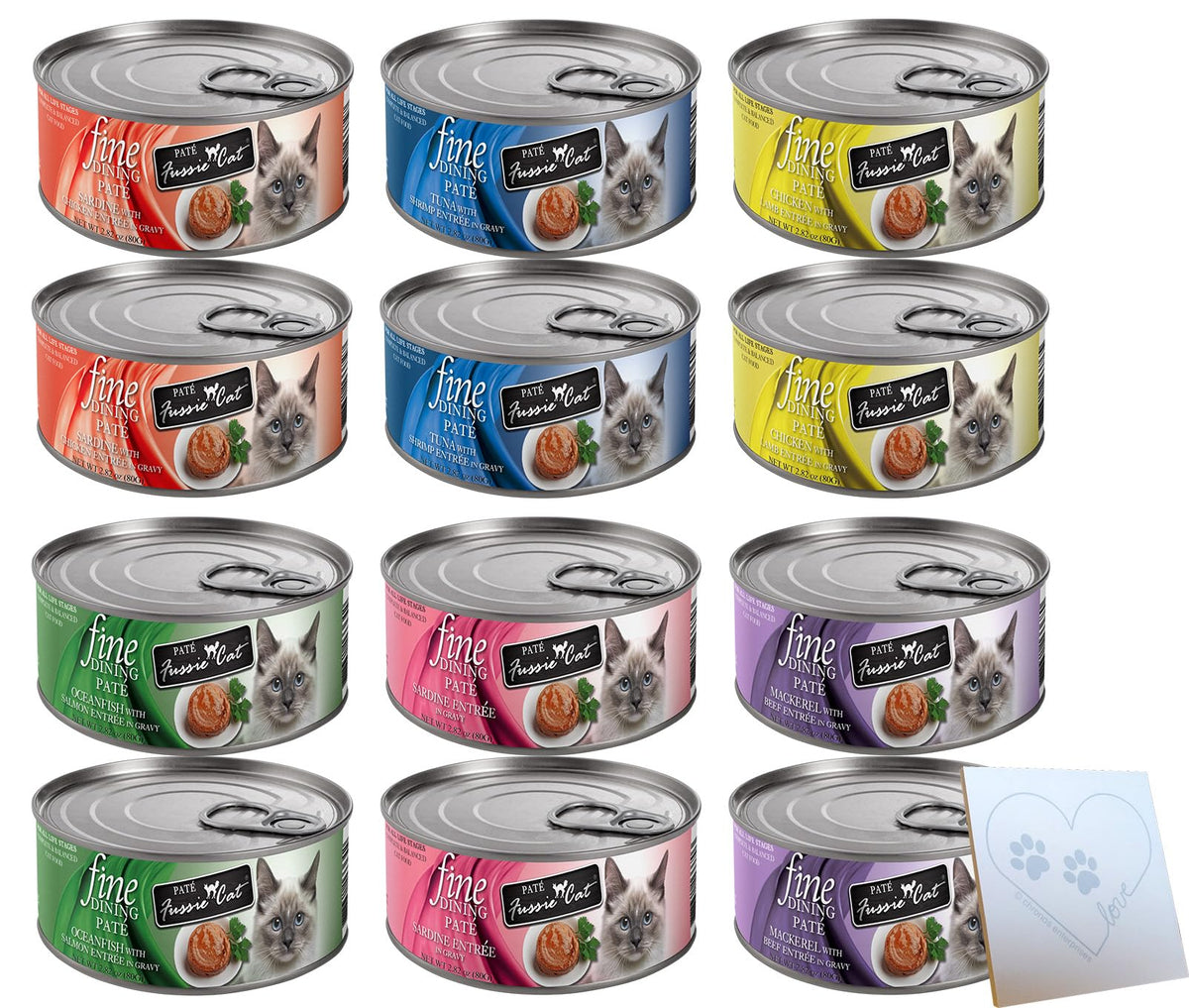 CHRONOS Fine Dining Pate Sardine with Chicken texture shown for picky cats