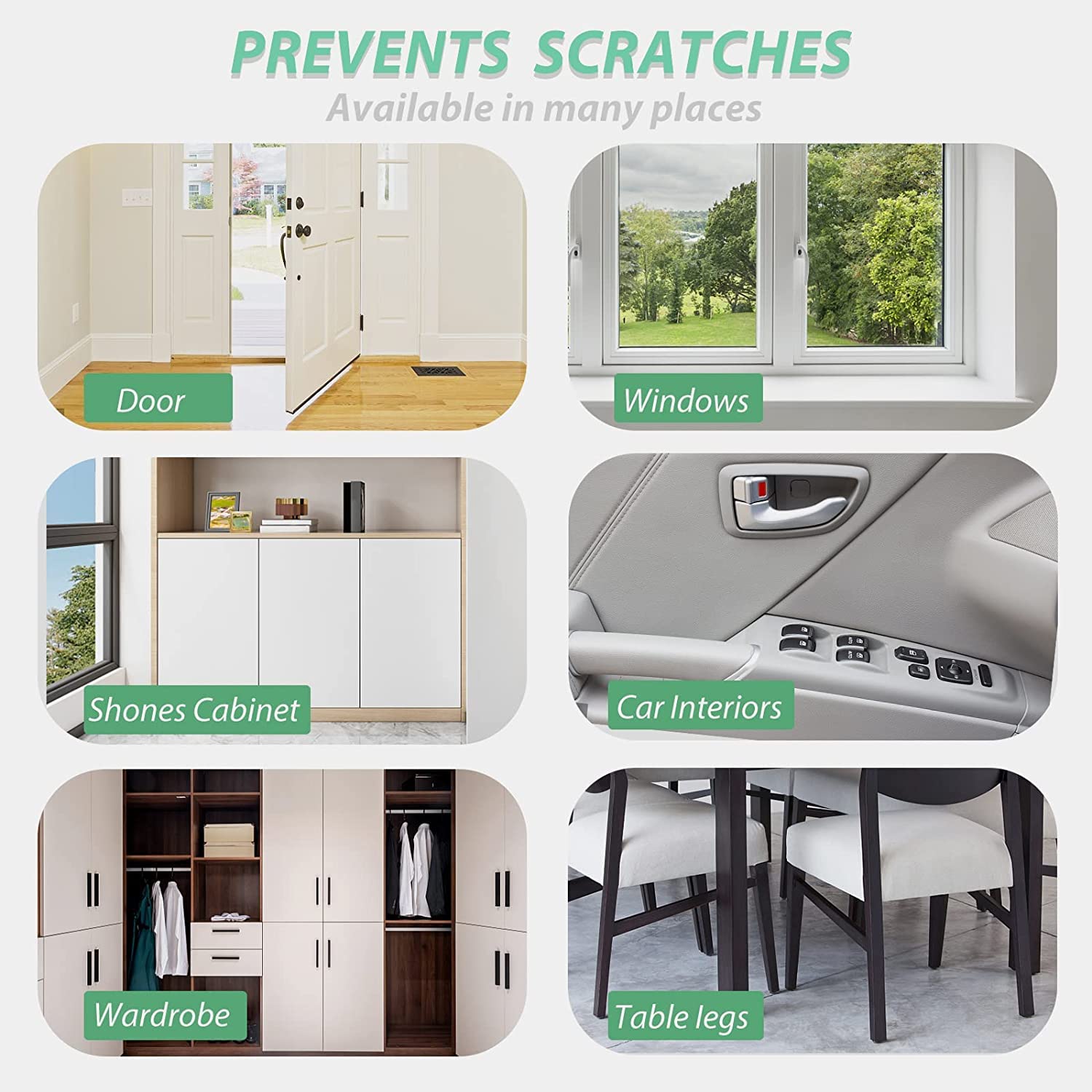 CHUANGSEED 200x12 inch protector covers wide furniture area