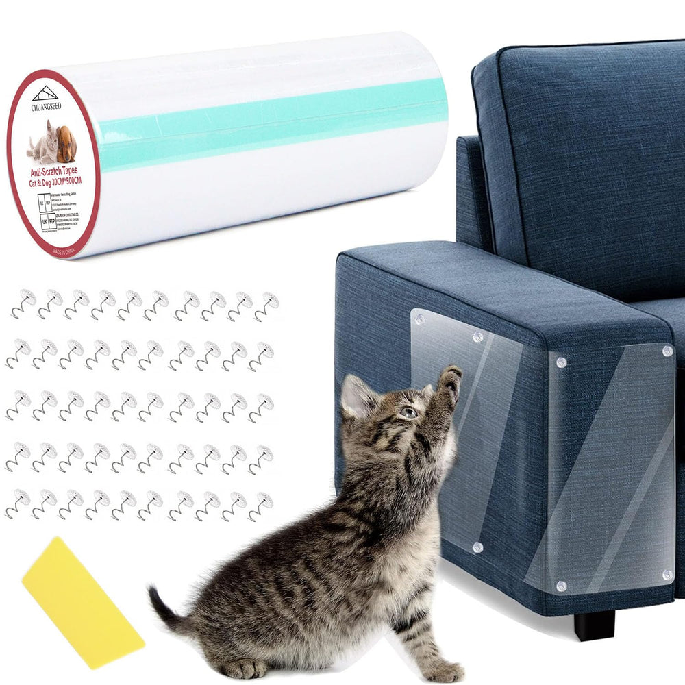 CHUANGSEED anti cat scratch protector package guards furniture from claw damage