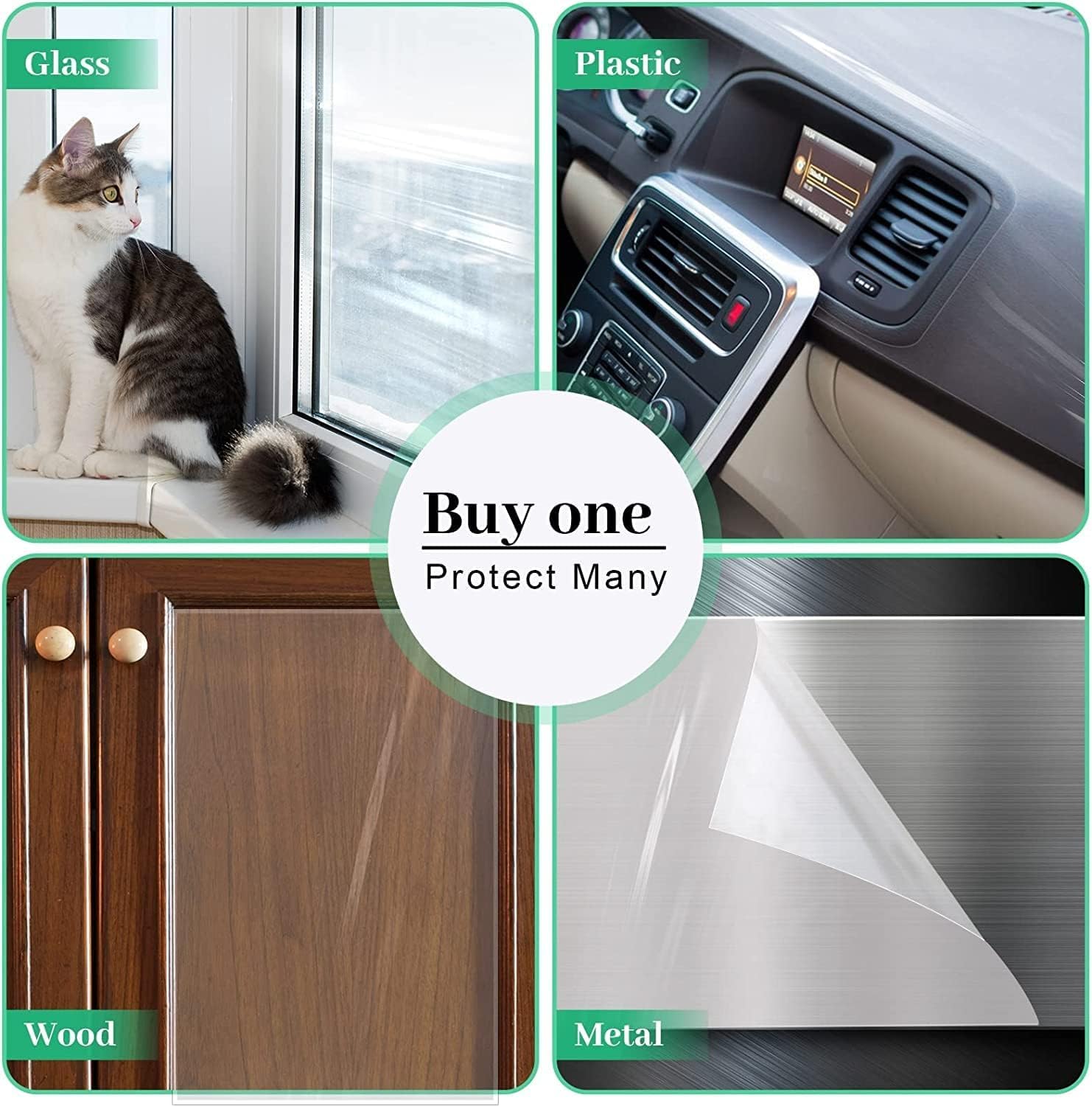 CHUANGSEED protector safeguards furniture, doors, and walls from pet wear.