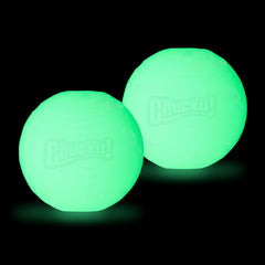 Durable Chuckit rubber ball with stand-up bounce for dogs