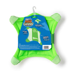 Chuckit! Glow Squirrel logo highlights high-visibility design for tracking