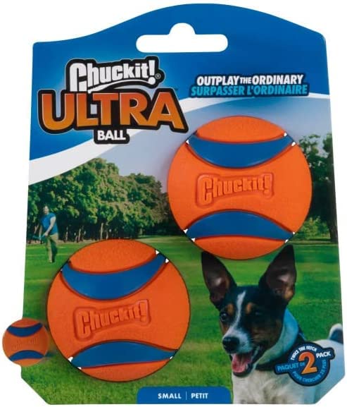 Chuckit Ultra Ball stimulates dynamic chase during play.