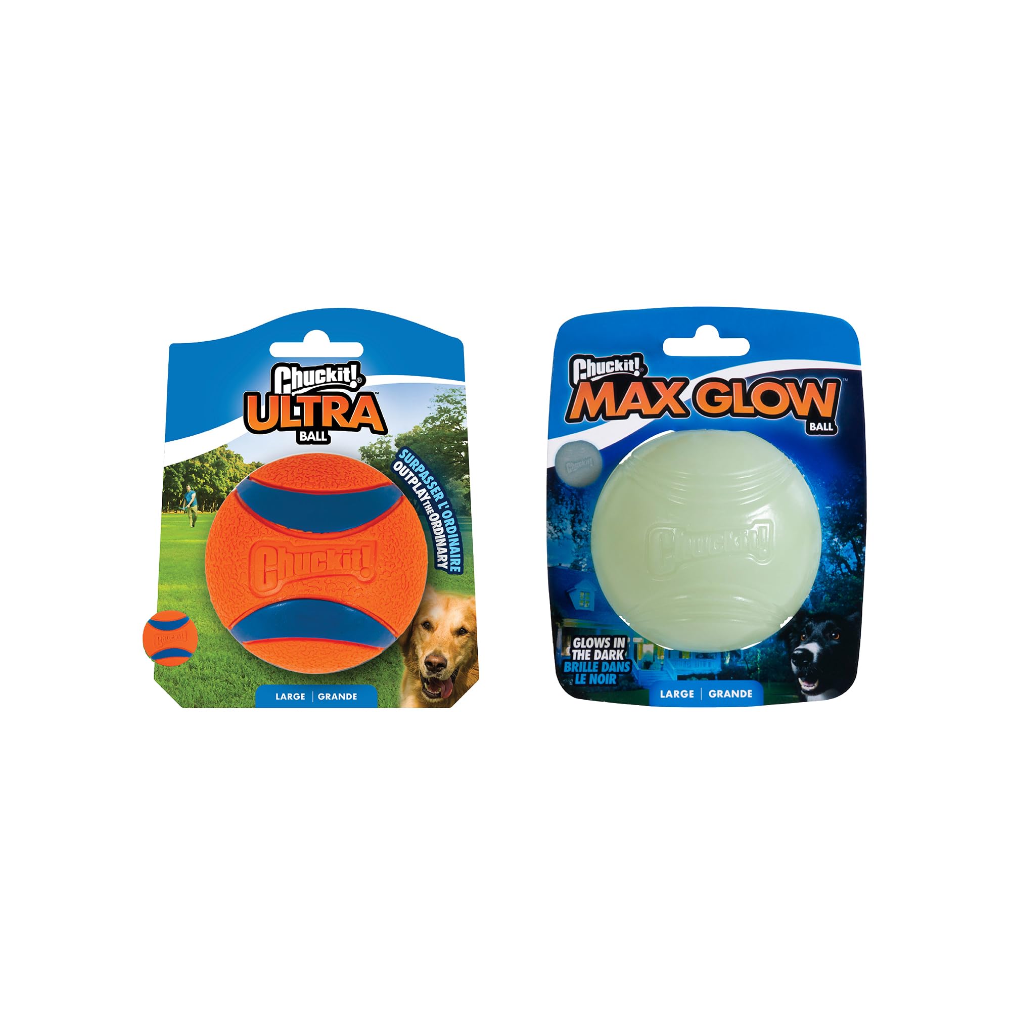 Chuckit Ultra Ball Large—high-bounce design for energetic outdoor play.