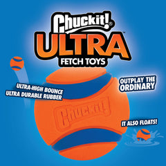Ultra Ball soaring through the air in vibrant orange-blue