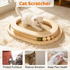 Chuiendi natural pine base keeps the toy steady during playtime