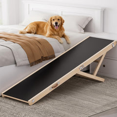 Chuiendi dog ramp folded compact for storage and transport.