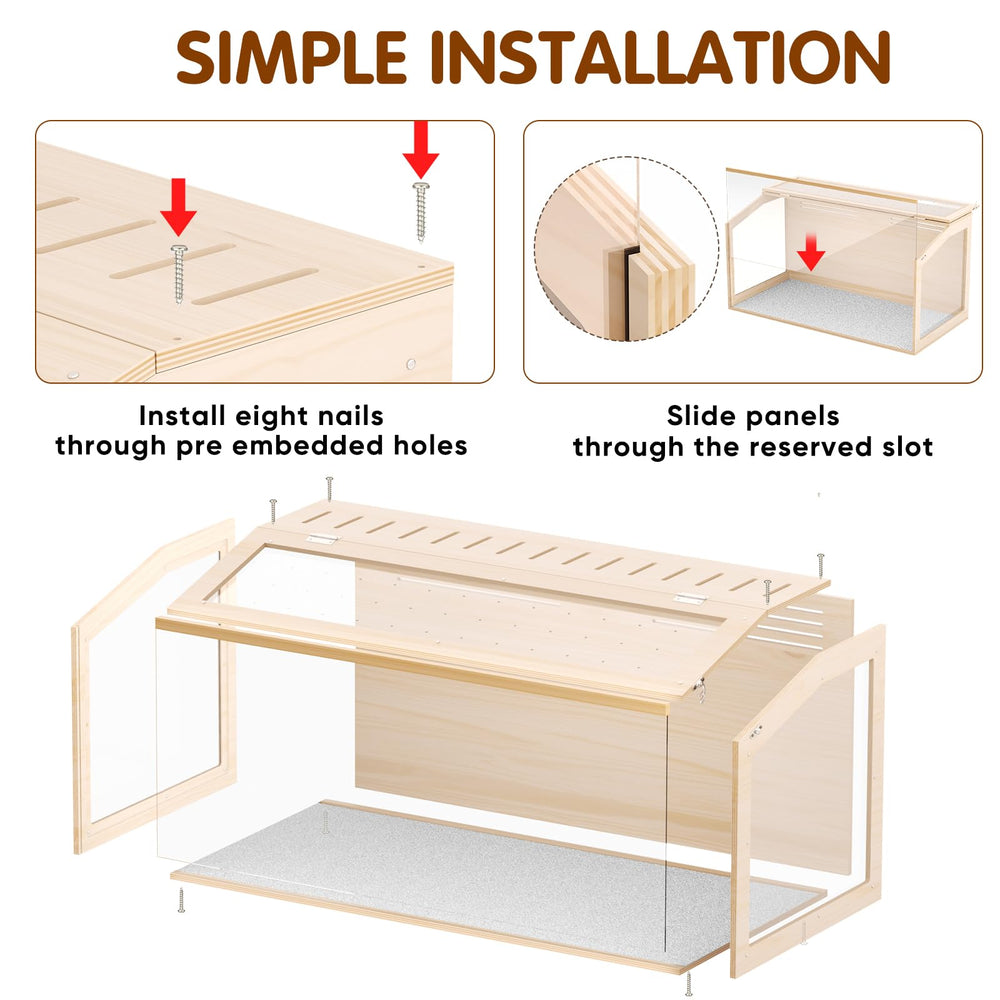 Chuiendi waterproof bottom layer protects the wooden base from spills.