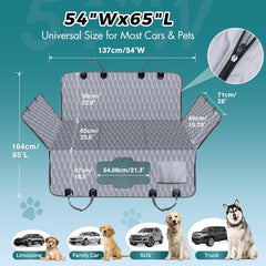 Chumajor breathable mesh window reducing dog anxiety and improving airflow