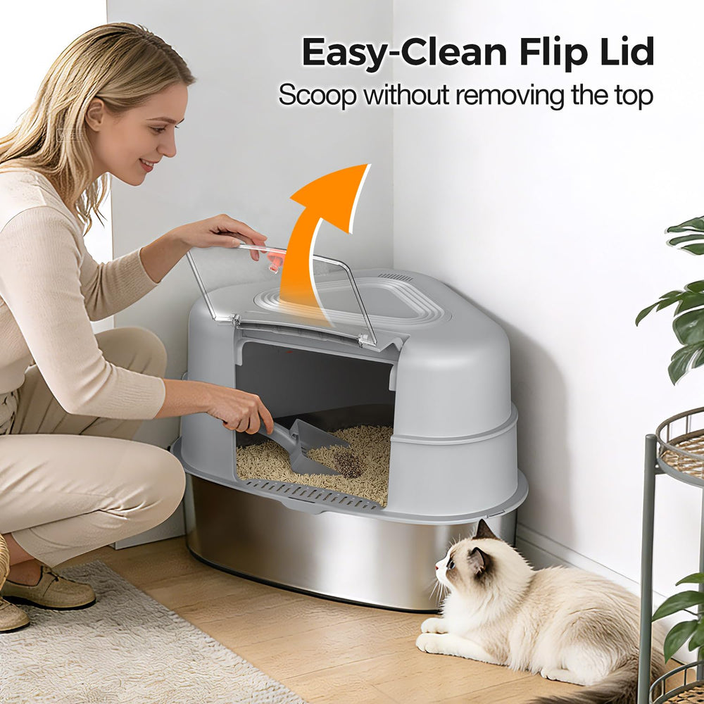 Chumajor deodorizer compartment helps maintain freshness between cleanings.