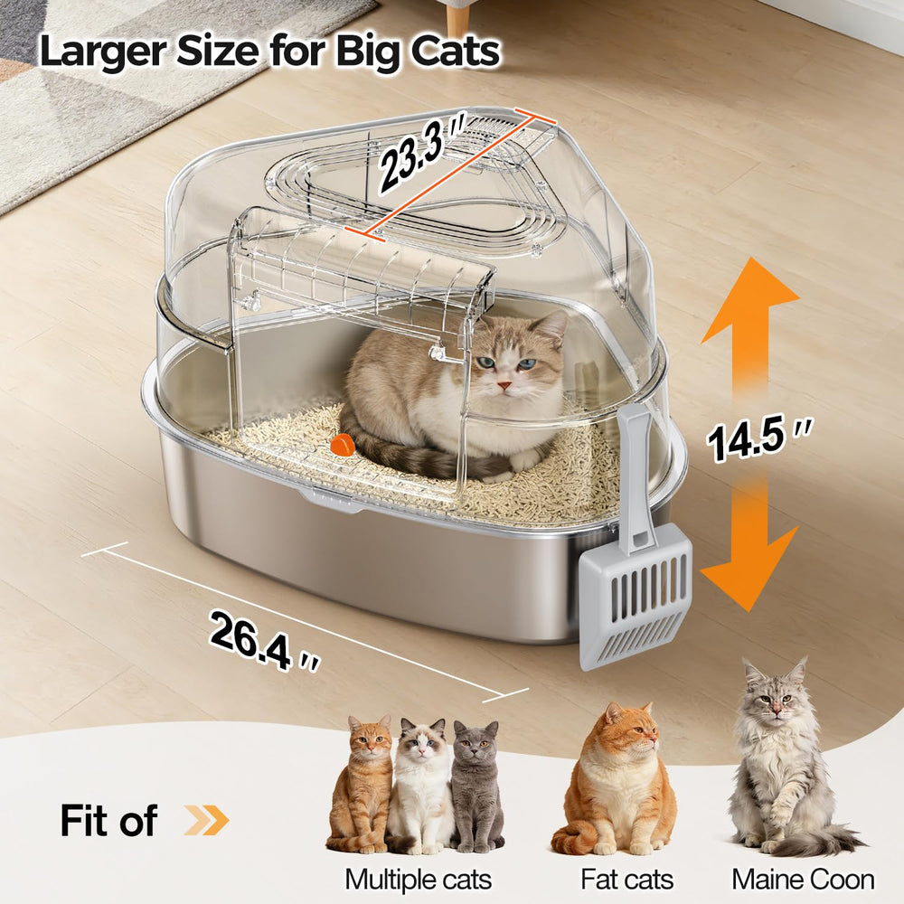 Chumajor lid flip top design enables fast scooping without lid removal.