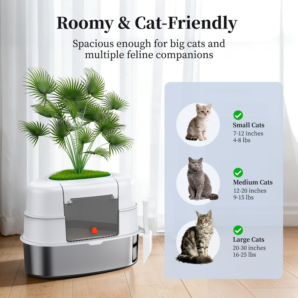 Chumajor low-entry threshold enables smooth access for large cats