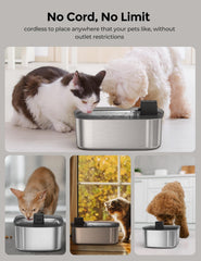 Chumajor motion sensor mode activates water flow as pets approach.