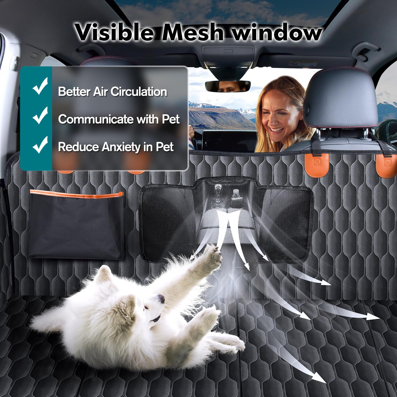 Chumajor storage pockets keep leashes and treats within reach.