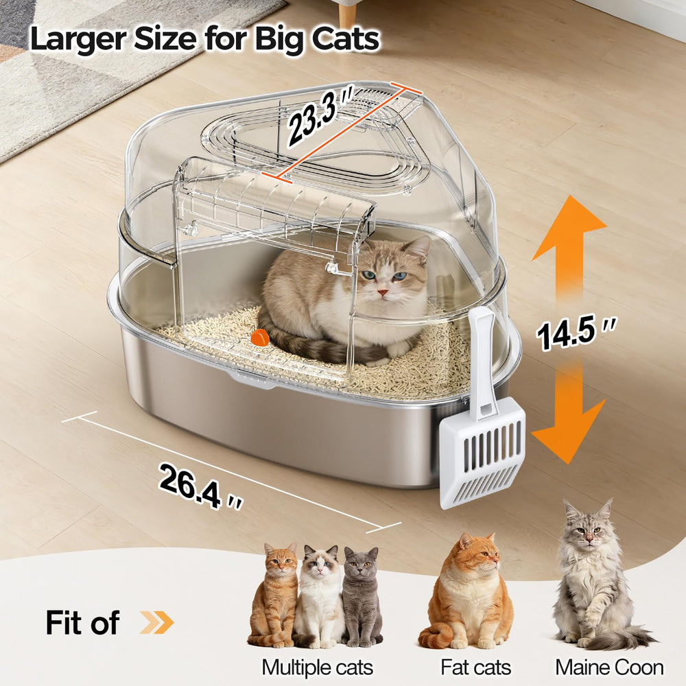 Chumajor flip-top lid enables quick scooping without removing the lid.