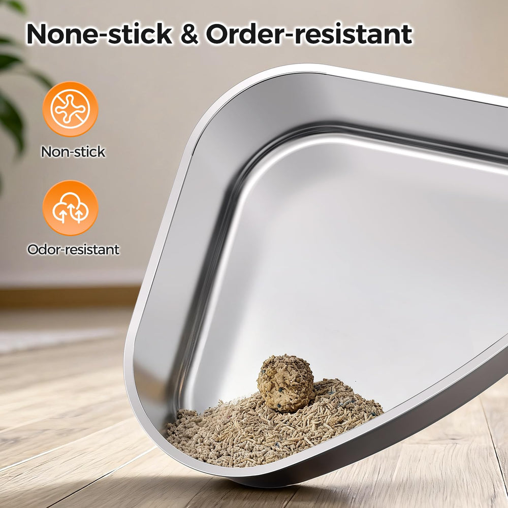 Chumajor XXL litter box with odor-control design, keeps multi-cat homes fresher.