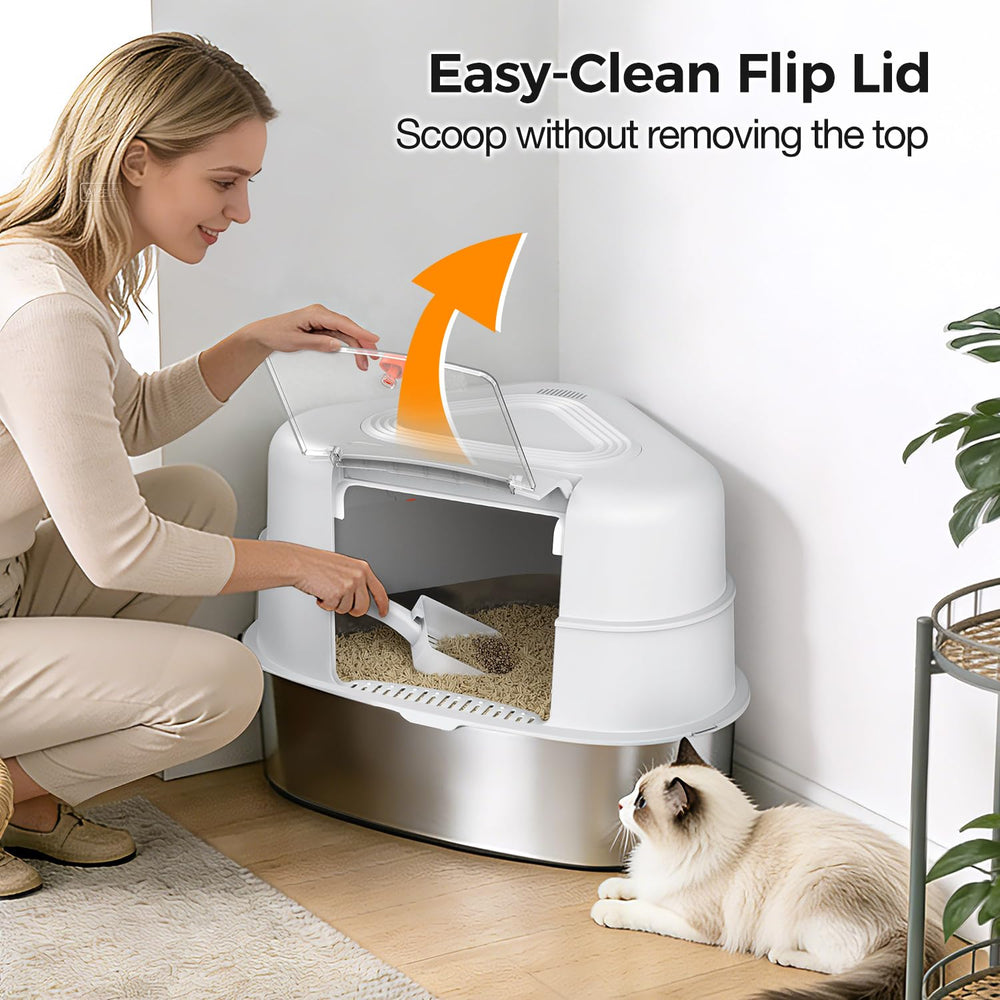 Chumajor removable swing door for thorough cleaning and versatility.