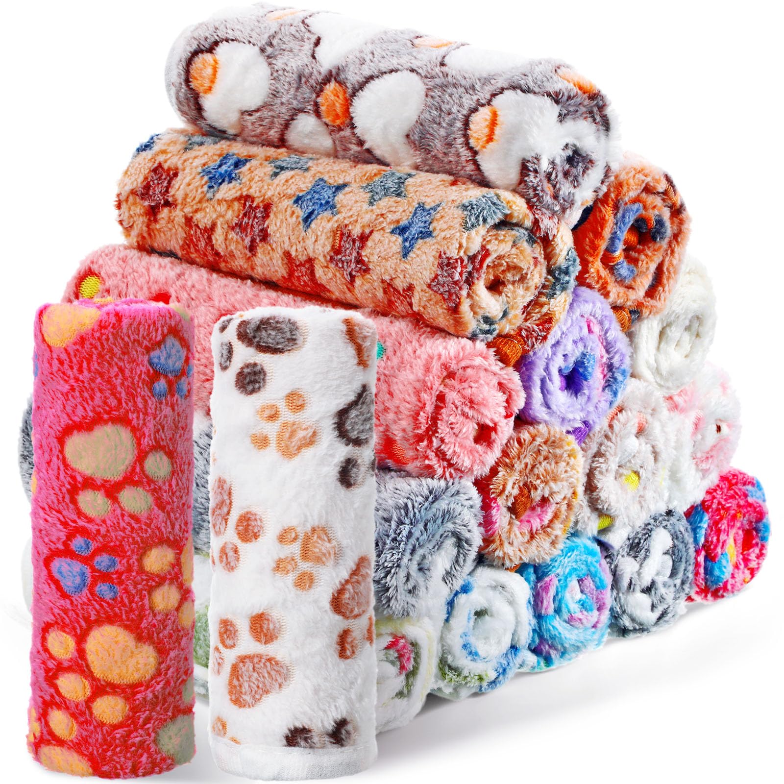 Chumia blanket bulk pack provides cozy warmth for multiple pets