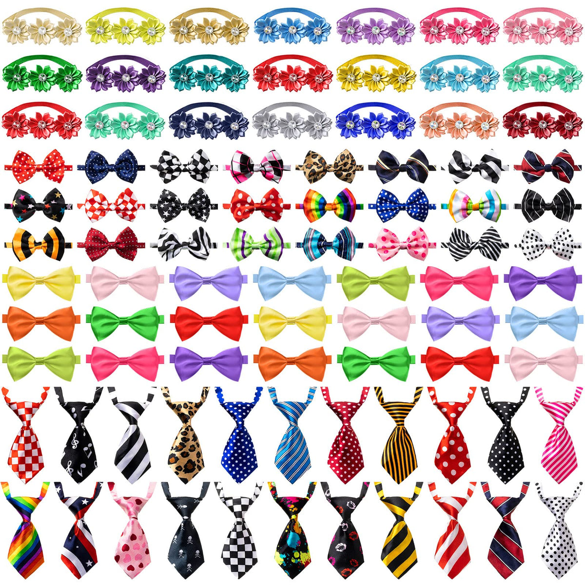 Chumia adjustable dog ties set offers versatile styling for your pet.