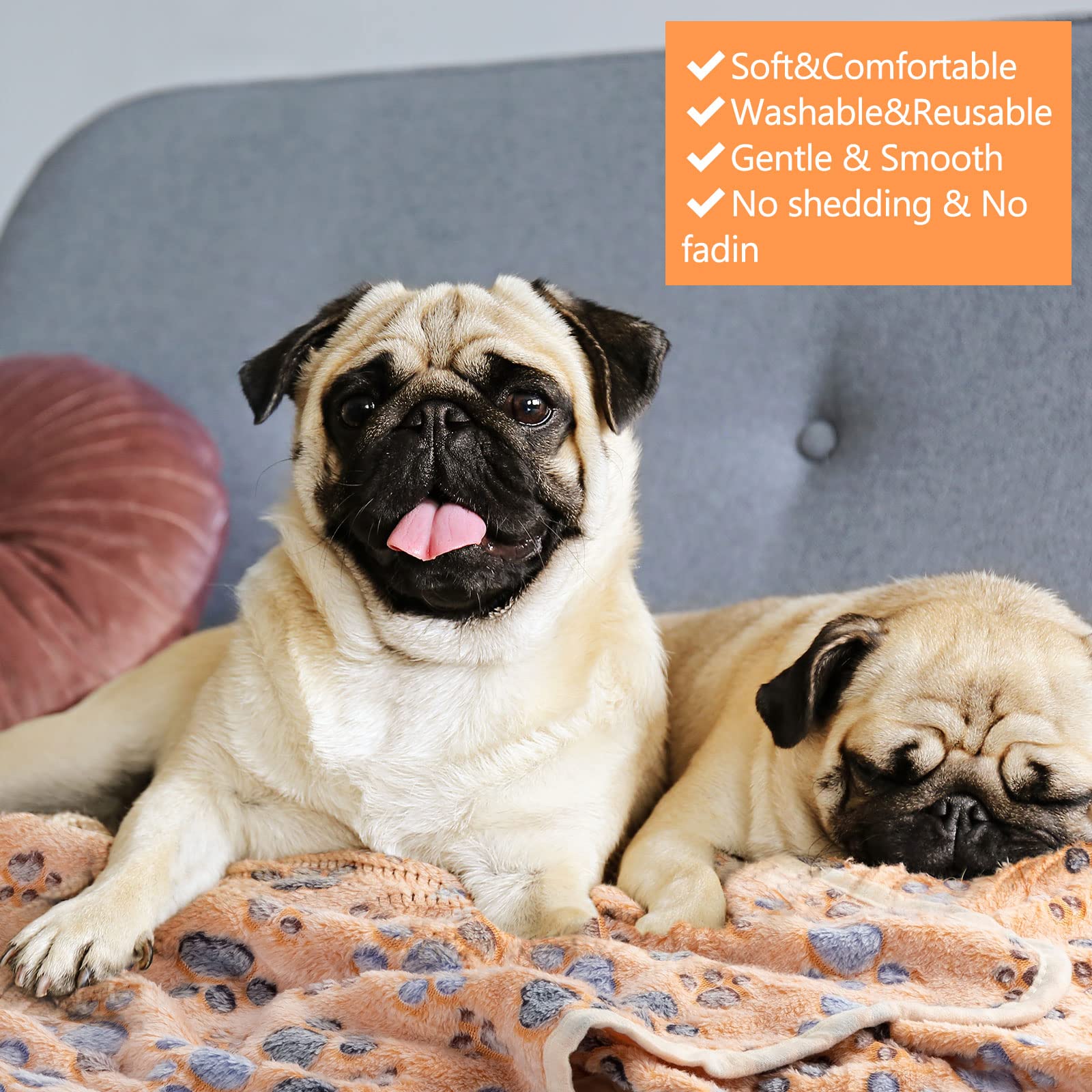 Chumia indoor-outdoor pet blanket suitable for sofas and car seats.