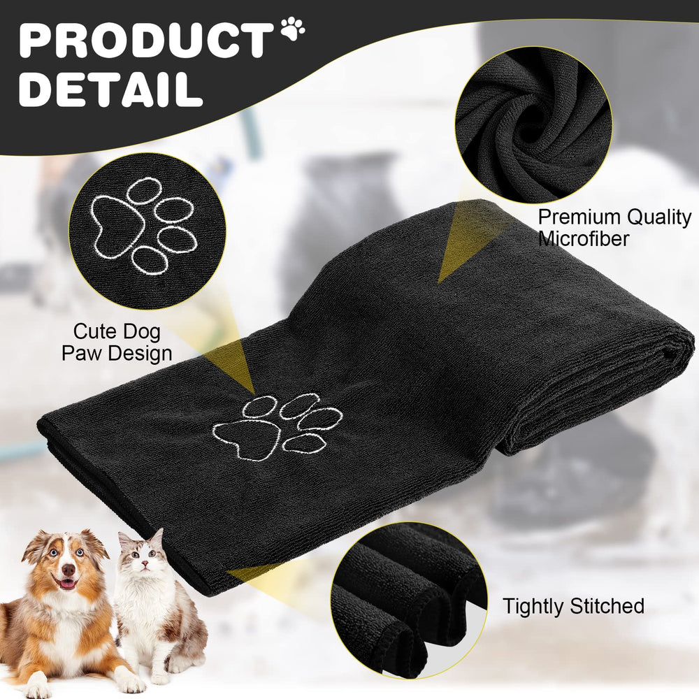 Chumia large 16x32 microfiber towel for fast dog drying.